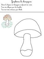 Graphisme Champignon