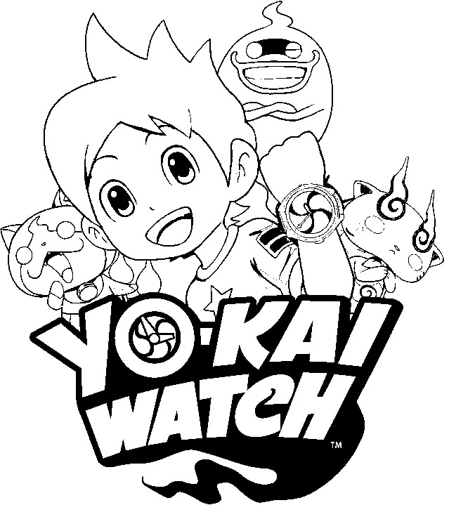 yo kai watch coloring pages - photo #5