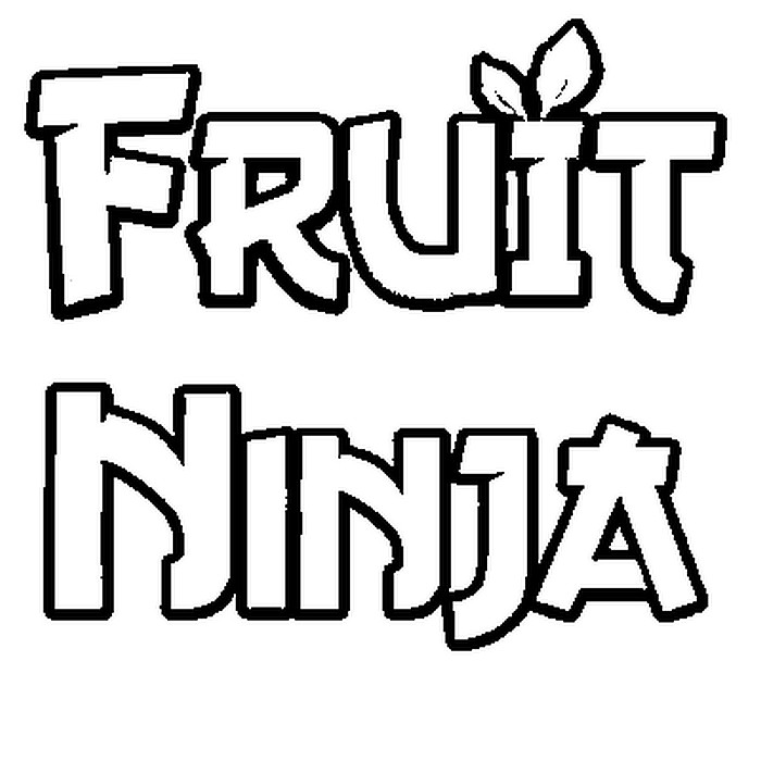 Coloriage Fruit Ninja