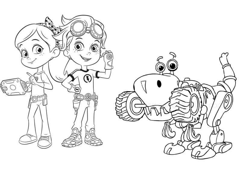 Coloriage Rusty Rivets
