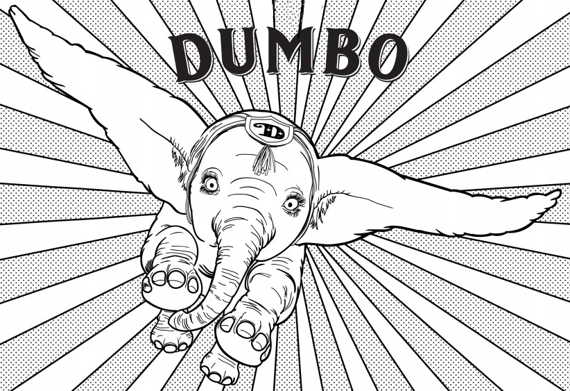 Coloriage Dumbo 2019