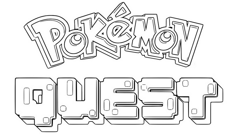 Coloriage Pokémon Quest