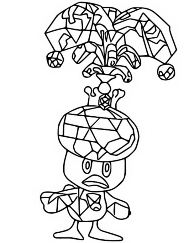 Coloring page Quaxly