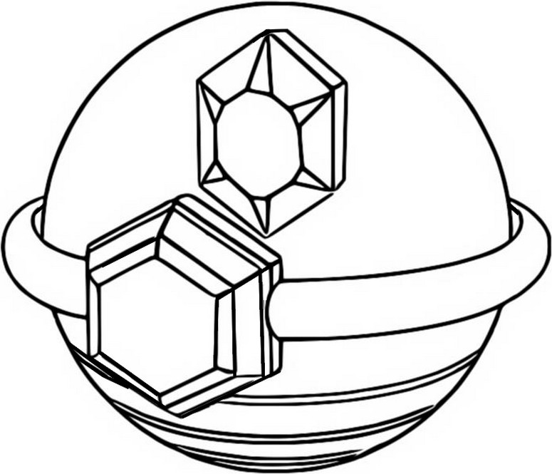 Coloring page Tera Orb