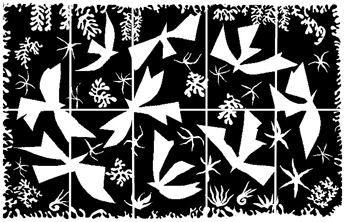 Coloriage Henri Matisse: Polynésie, le ciel