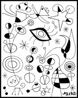 Coloriage Joan Miro