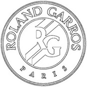 Coloriage Logo Rolang Garros