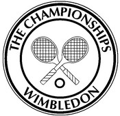 Coloriage Logo Wimbledon