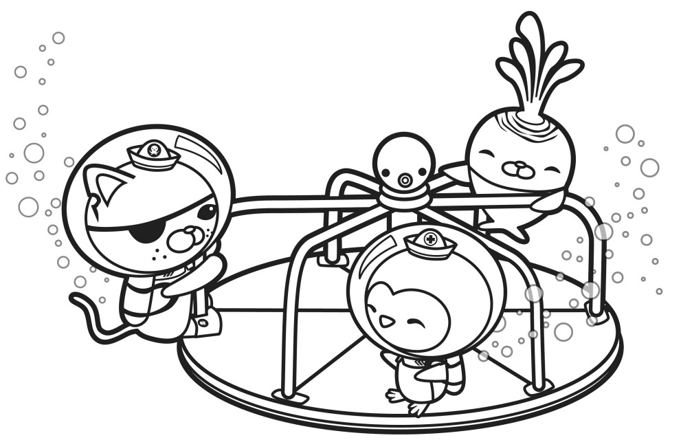 octonauts coloring pages dashie - photo #6