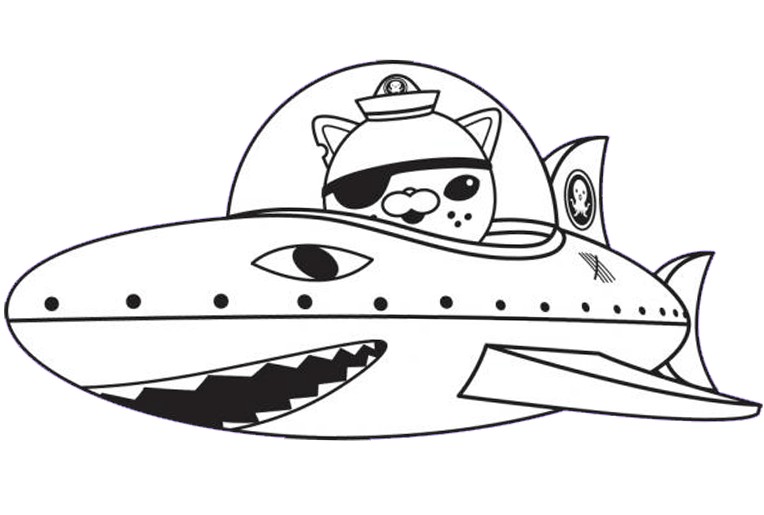 octonauts gup a coloring pages - photo #2