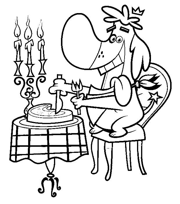 fairly odd parents coloring pages jirgen - photo #18