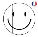 Coloriage Smiley équipe de France