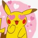 Desenhos para colorir Pokémon - São Valentim