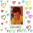 Carte bonne f&ecirc;te papa