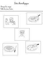 Dans l'ordre: la galette