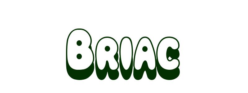 Coloriage Briac