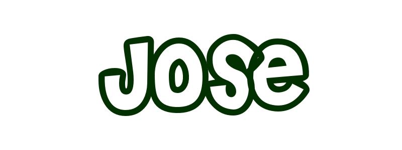 Coloriage José