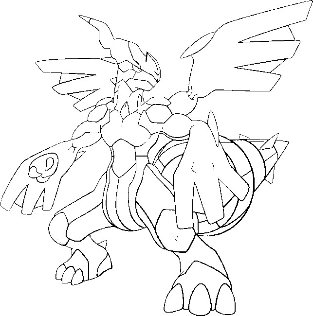 zekrom pokemon coloring pages - photo #4
