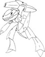 Coloriage Genesect