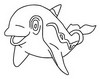 Coloriage Dofin
