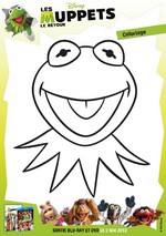 Jeu Coloriage Kermit du Muppet Show
