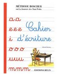 cahier d'&eacute;criture