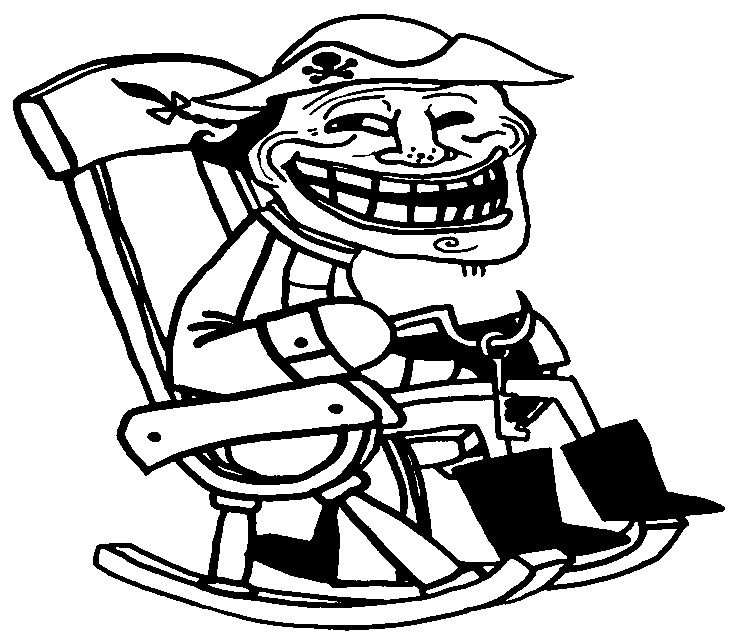 Coloriage Troll Face Quest