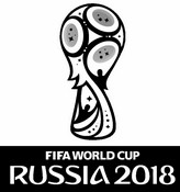 Coloriage Logo Russie 2018