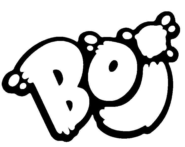 Coloriage Logo - Boj
