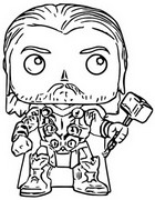 Coloriage Avengers 2 - Thor
