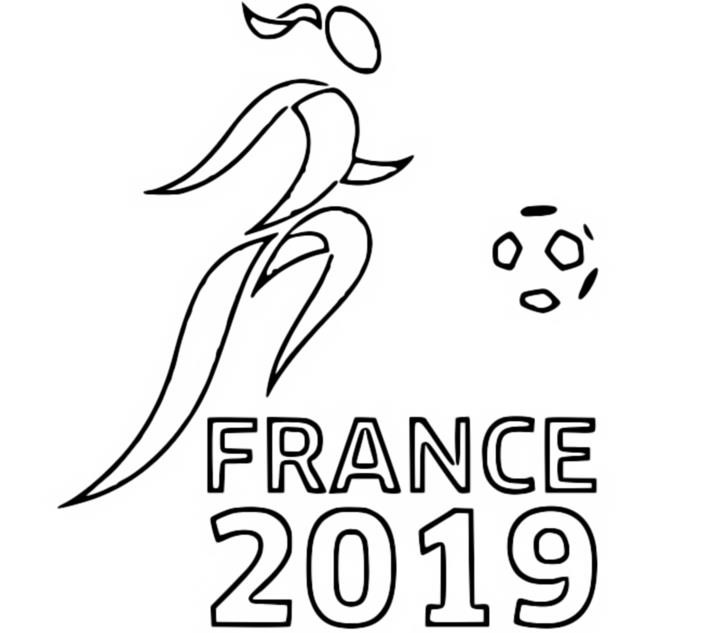 Coloriage France 2019