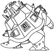 Coloriage Tortank Gigamax