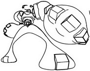 Coloriage Melmetal Gigamax