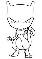 Coloriage Mewtwo