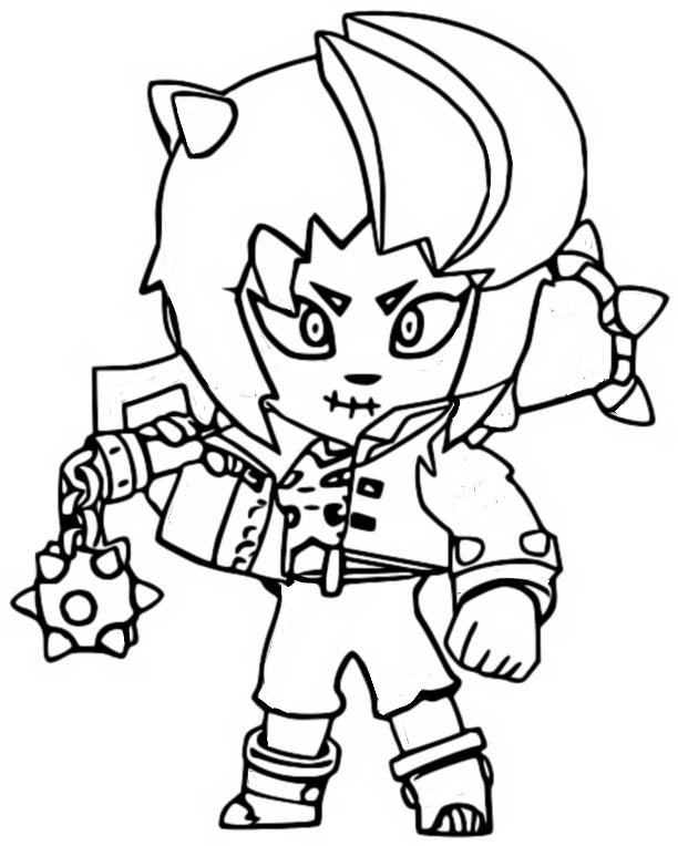 Coloriage Zombillie - Brawl-O-Ween