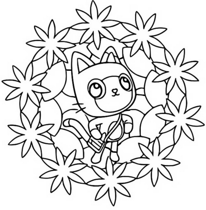 Coloriage Pandy Paws