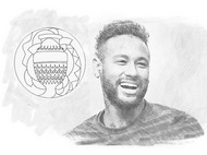 Coloriage Neymar Jr
