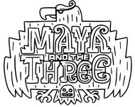 Coloriage Logo Maya and the three
