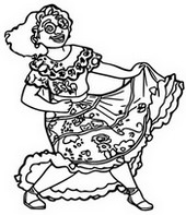 Coloriage Mirabel Madrigal