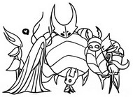 Coloriage Hollow Knight