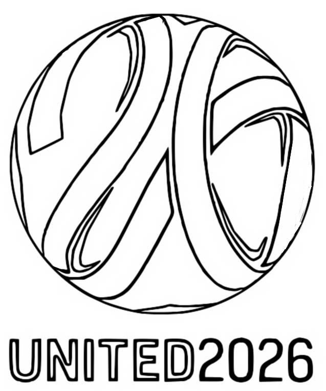 Coloriage Coupe du monde de football 2026 - Coupe du monde de football 2022