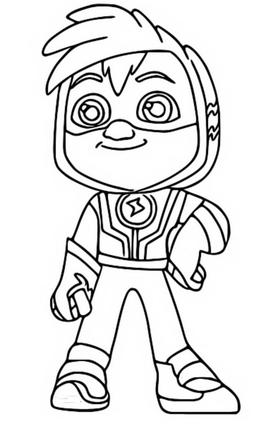 Coloriage Watts - Action Pack - Equipe Action