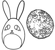 Coloriage Surprise Hare & Pet Rock