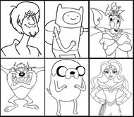 Coloriage Personnages
