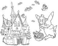 Coloriage Trick or threat
