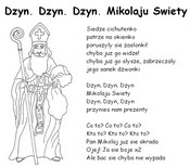 Coloriage En polonais: Dzyń. Dzyń. Dzyń. Mikołaju Święty