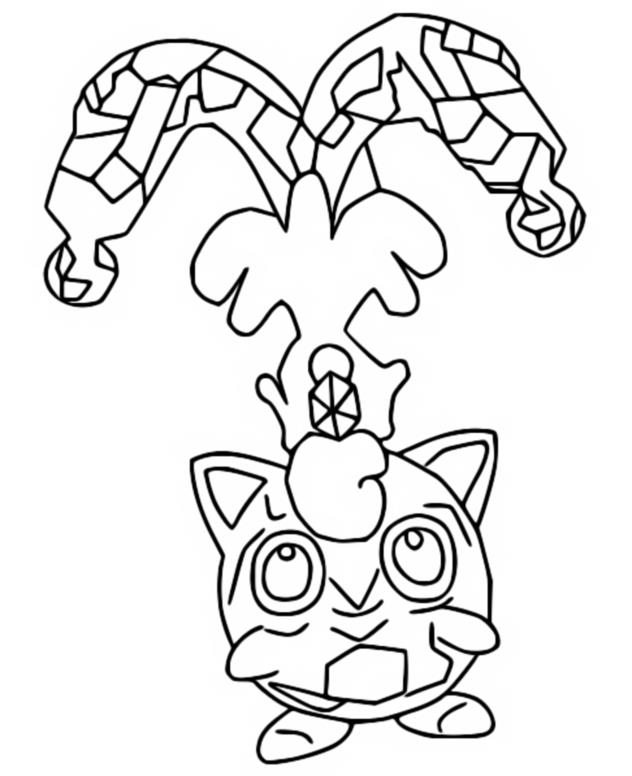 Coloring page Jigglypuff