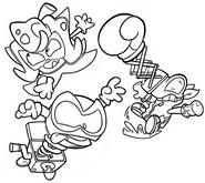 Coloriage Punch Liners