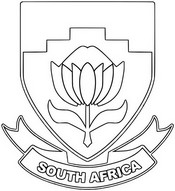 Coloriage Afrique du Sud