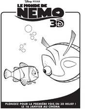 Coloriage Le Monde de Nemo